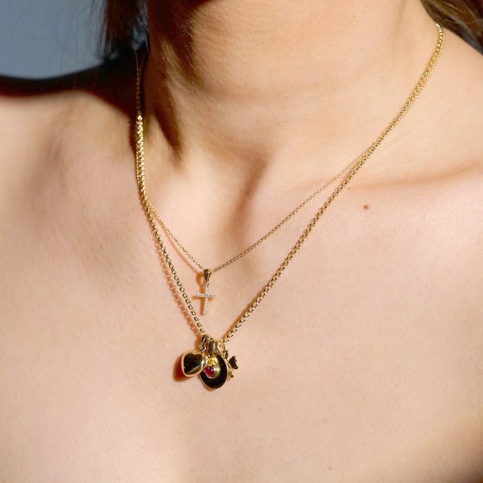Anhänger - Brillantkreuz Anhänger - Brillantkreuz