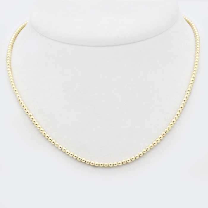 Goldkugelkette Goldkugelkette