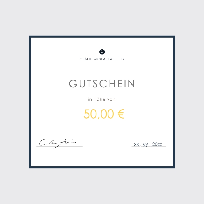 Gutschein 50 € Gutschein 50 €