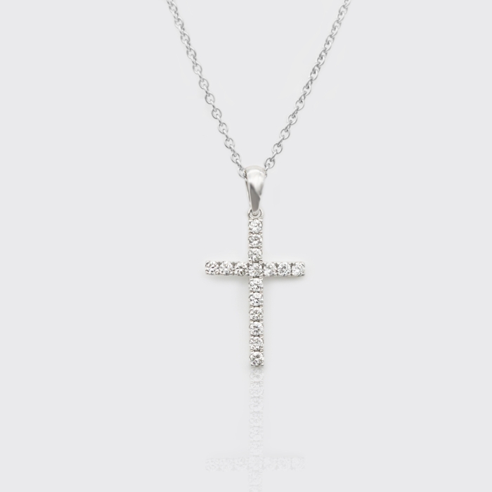 Anhänger - großes Brillantkreuz Anhänger - großes Brillantkreuz