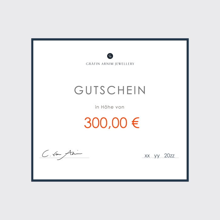 Gutschein 300 € Gutschein 300 €