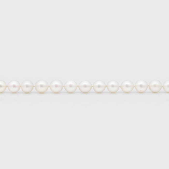 Akoyaperlenkette mit Verlängerung Akoyaperlenkette mit Verlängerung