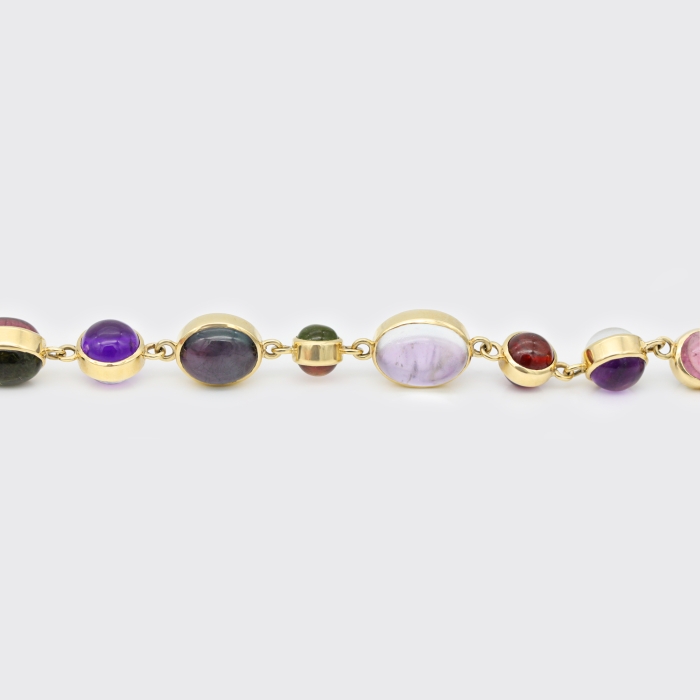 Cabochonarmband mit unterschiedlichen Größen Cabochonarmband mit unterschiedlichen Größen