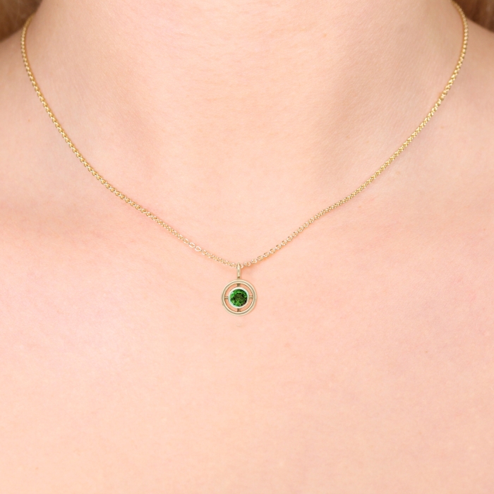 Target-Anhänger Smaragd Target-Anhänger Smaragd