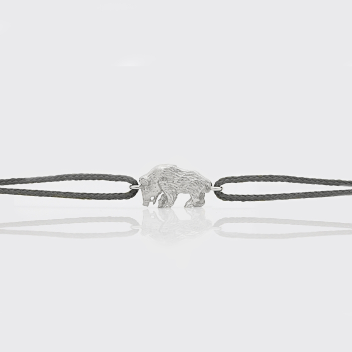 Wildschwein Silber