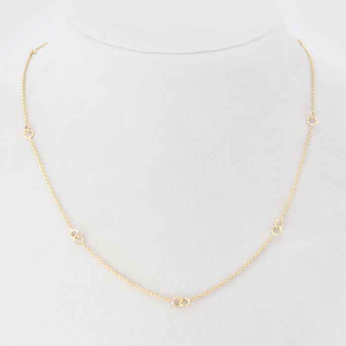 Goldkette Kringel