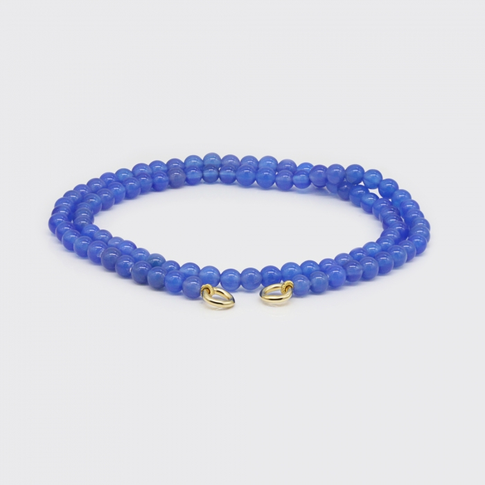 Strang für Varioarmband - Blauachat Strang für Varioarmband - Blauachat