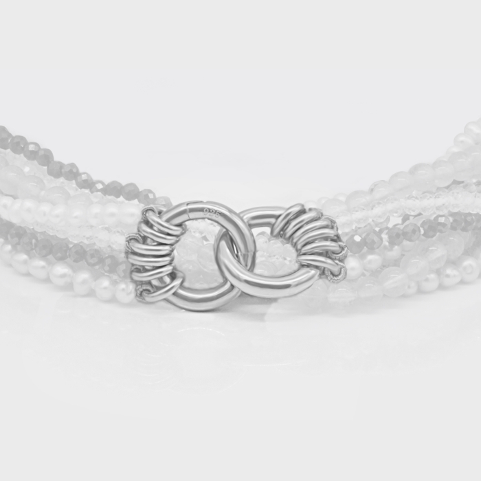 Varioarmband - Clip silber Varioarmband - Clip silber