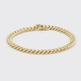 Rundpanzerarmband massiv (5,6mm)