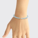 Aquamarin-Armbändchen
