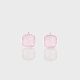 Rosenquarz-Einhänger für Creole