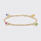 Goldarmband mit Eicheln