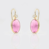 Ohrhänger - rosa Turmalin Ohrhänger - rosa Turmalin