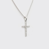 Anhänger - großes Brillantkreuz Anhänger - großes Brillantkreuz