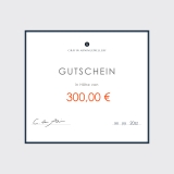 Gutschein 300 € Gutschein 300 €