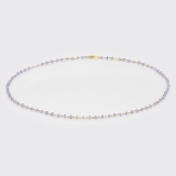 Goldkette mit Tansaniten Goldkette mit Tansaniten
