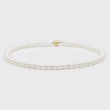 weiße Süßwasserperlenkette (8 mm) weiße Süßwasserperlenkette (8 mm)