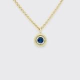 Target-Anhänger Saphir