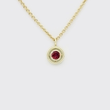 Target-Anhänger Rubin