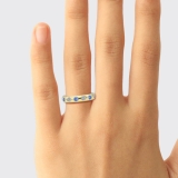 Circuit Ring Mod.2 - Brillant, Saphir