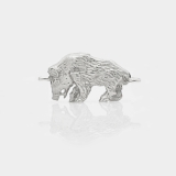Wildschwein Silber