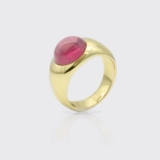 Soulring No. I mit rosa Turmalin