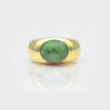 Soulring No. I mit grünem Turmalin Soulring No. I mit grünem Turmalin