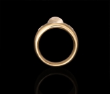 Soulring No. II - Londontopas, Gelbgold