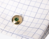 Manschettenknöpfe - Rubin, Turmalin