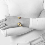 Kordelarmspange mit Amethyst Kordelarmspange mit Amethyst