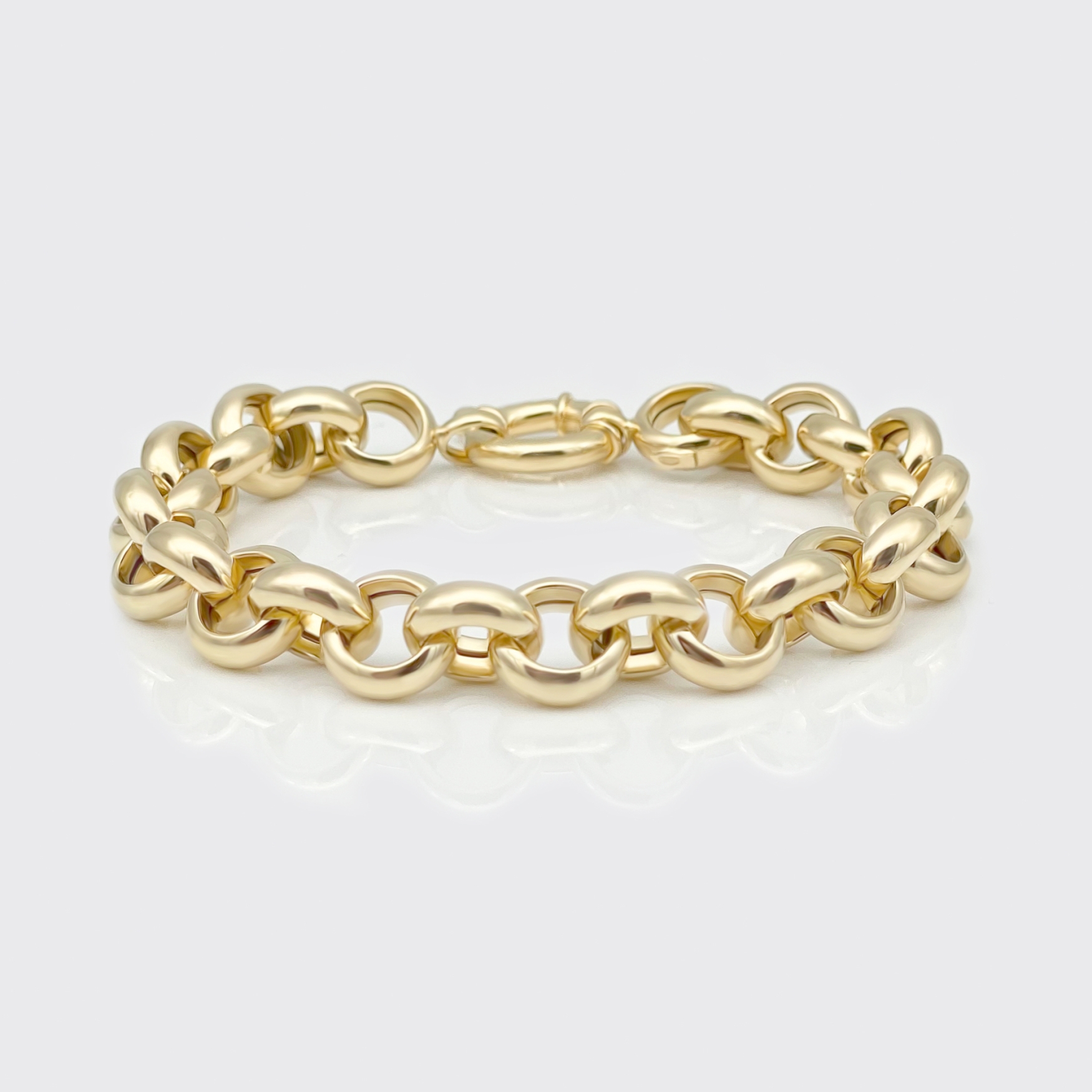 Armband - Rundöse Gelbgold