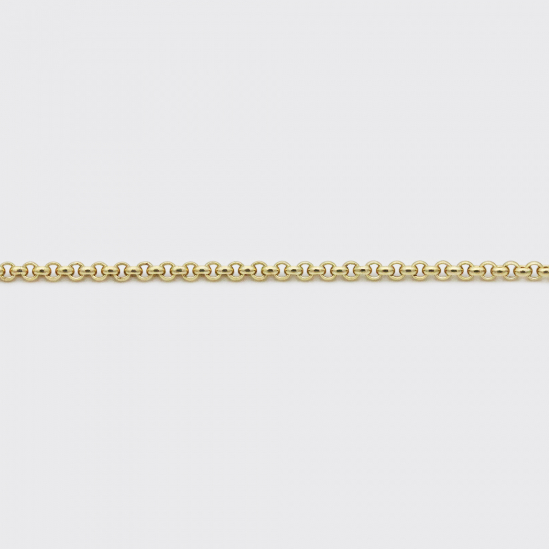 Halskette - Erbskette Gelbgold mittel