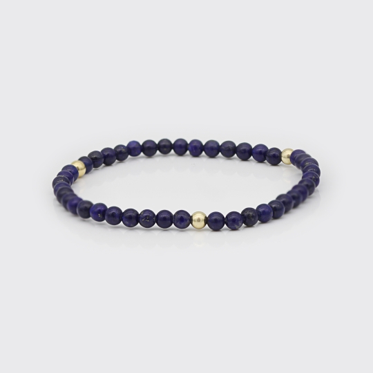 Lapislazuli-Armbändchen