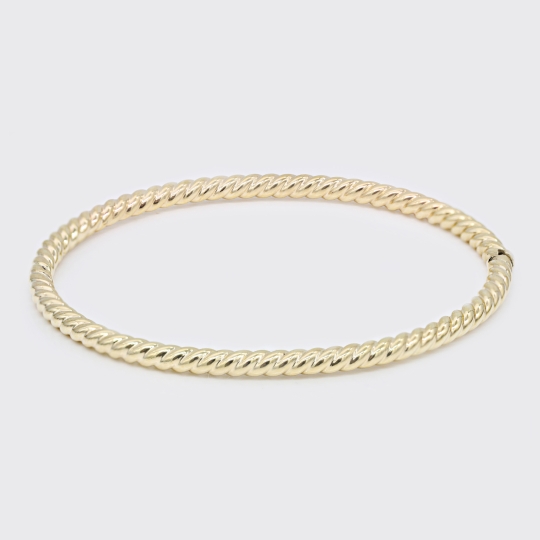 Gold-Kordelarmreif
