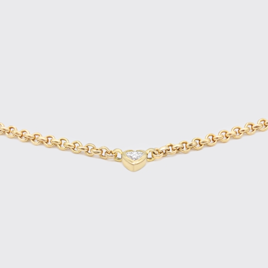Herzkette Brillant