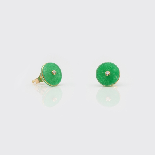 Jade-Scheiben