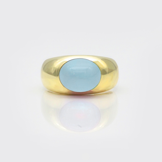 Soulring No. I mit Aquamarin