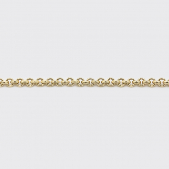 Erbskette - Gelbgold (3,4mm)